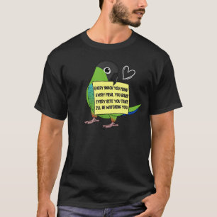 T-shirt Chaque Snack ou Bite I Nanday Conure Parrot