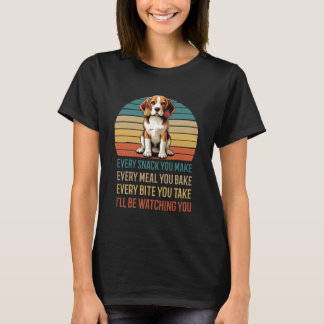 T-shirt Chaque Snack que vous faites Beagle Beagle proprié