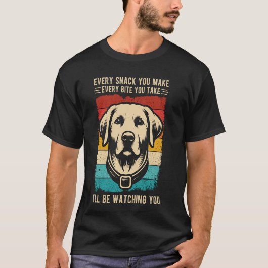 T-SHIRT CHAQUE SNACK QUE VOUS FAITES CHAQUE BITE QUE VOUS (Devant)