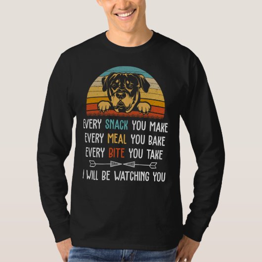 T-shirt Chaque Snack Que Vous Faites Chaque Repas Que Vous (Devant)