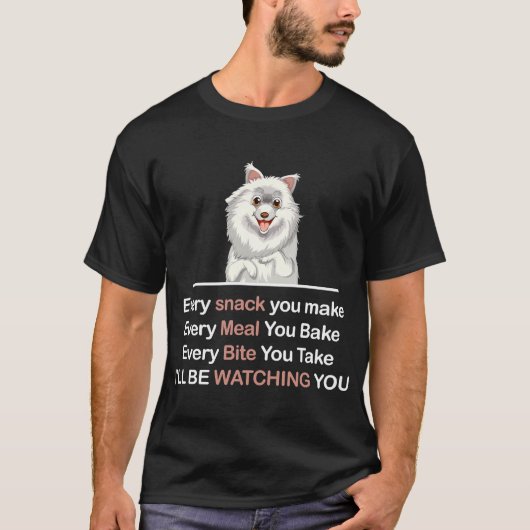 T-shirt Chaque Snack Que Vous Faites Chaque Repas Que Vous (Devant)