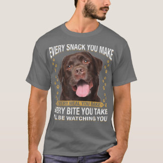 T-shirt Chaque Snack Que Vous Faites Drôle Chocolat Lab Ch