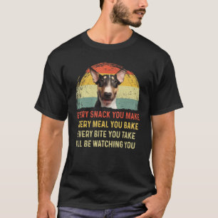 T-shirt Chaque Snack Vous Faites Anglais Bull Terrier Chie