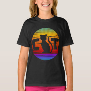 T-SHIRT CHAQUE SOLEIL VINTAGE CAT