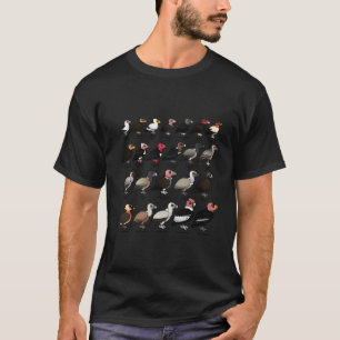 T-shirt Chaque Vautour Du Monde Oiseaux De Coon Birdables