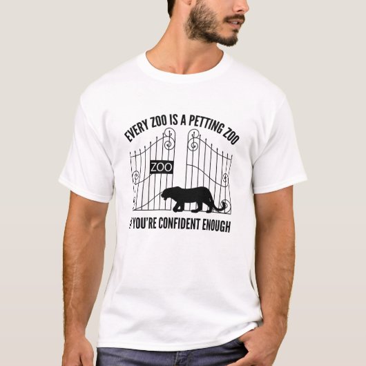 T-shirt Chaque Zoo Est Un Zoo De Cartographie (Devant)