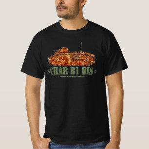 T-shirt Char B1 bis Char lourd français de la Seconde Guer
