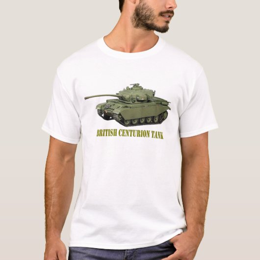 T-SHIRT CHAR CENTURION BRITANNIQUE (Devant)