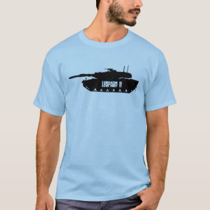 T-shirt Char de bataille d'Allemand du léopard 2