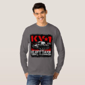T-shirt Char lourd soviétique KV-1 (Devant entier)