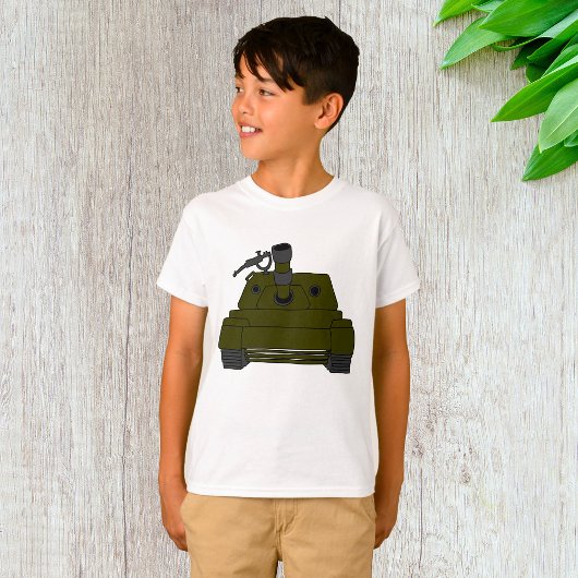 T-shirt Char Militaire
