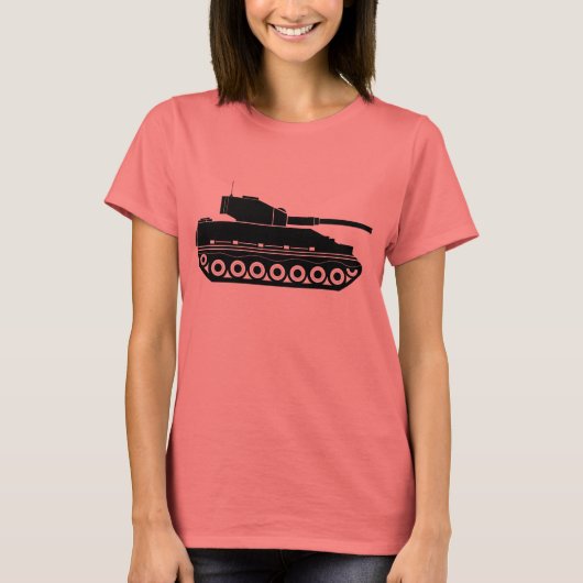 T-shirt char militaire (Devant)