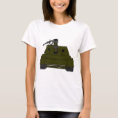 T-shirt Char militaire (Devant)