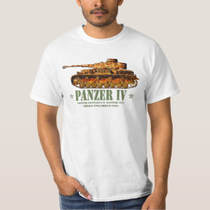 T-shirt Char moyen allemand Panzer IV D de la Seconde Guer