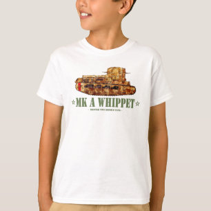T-shirt Char moyen britannique MK A Whippet de la Première