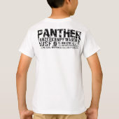 T-shirt char panther (Dos)