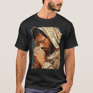 T-shirt Char réservoir en verre coloré vintage église jésu