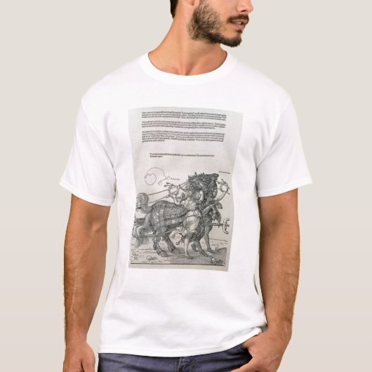 T-shirt Char triomphal d'empereur Maximilian I (Devant)