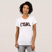 T-shirt Charbon de ♥ (Devant entier)
