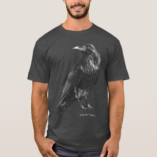 T-shirt Charbon de bois fou de Raven