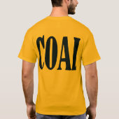 T-shirt Charbon d'Oxygentees (Dos)