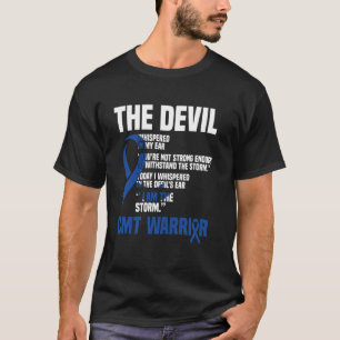 T-shirt Charcot Marie Tooth Guerrier Combattant CMT Combat