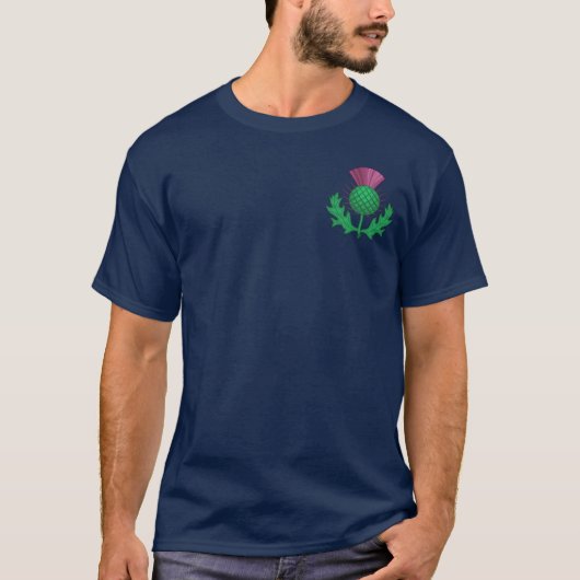 T-shirt Chardon écossais (Devant)