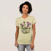 T-shirt Chardons et papillons (Devant entier)