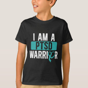 T-shirt Chargé De Guerrier De Ptsd Post Traumatique Troubl