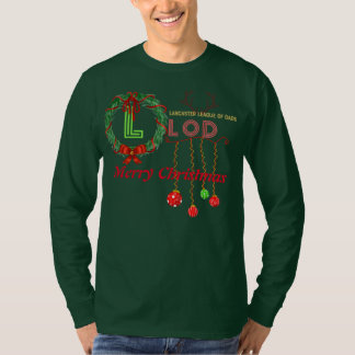 T-SHIRT CHARGE OFFICIELLE NOËL LONGSLEEVE GREEN
