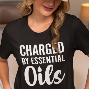 T-shirt Chargé par Huiles Essentielles Puissante Herbes T-