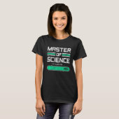 T-shirt Chargement complet Masters Master of Science (Devant entier)