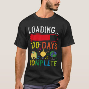 T-shirt Chargement de 100 jours terminé