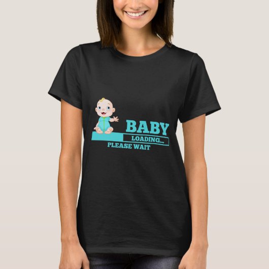 T-shirt Chargement de bébé (Devant)