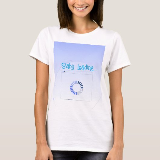 T-shirt Chargement de bébé (Devant)