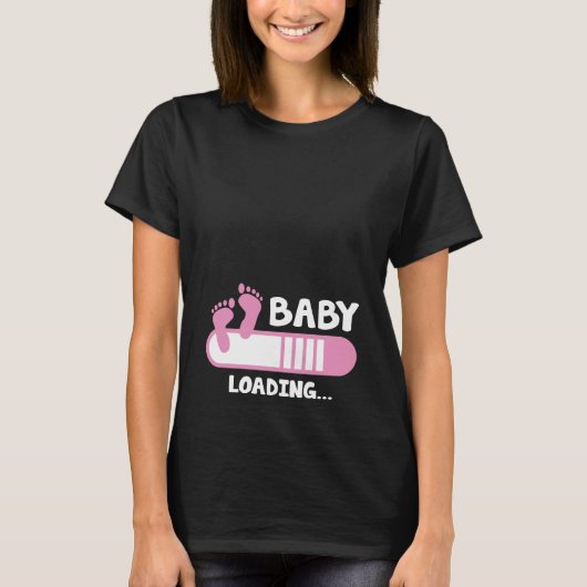T-shirt Chargement de bébé (Devant)