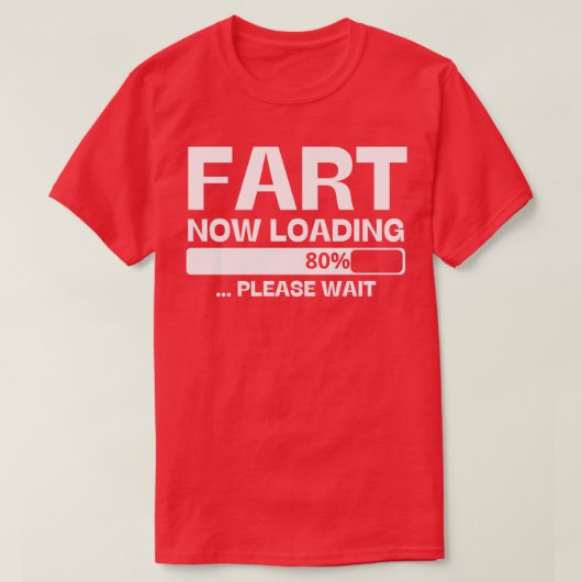 T-shirt chargement de fart (Design devant)