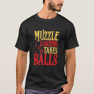 T-shirt Chargement de la muselière prend des boules Arme F