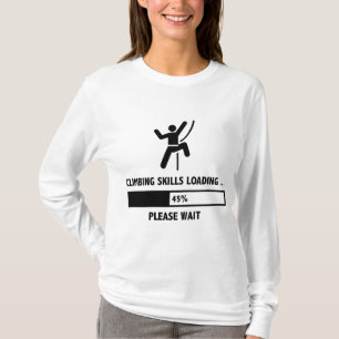 T-shirt Chargement de qualifications d'escalade