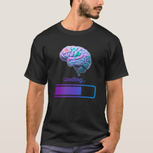 T-shirt chargement du cerveau