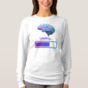 T-shirt chargement du cerveau