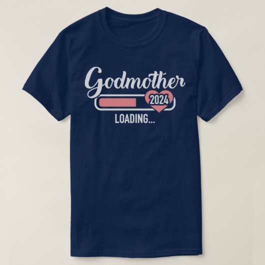 T-shirt Chargement Godmère 2024 pour faire-part de grosses (Design devant)