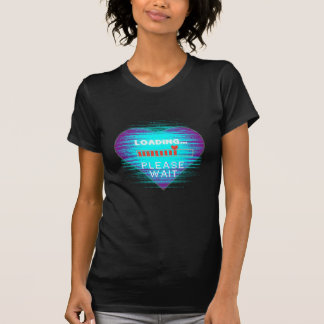 T-shirt Chargement Heart Retro Gamer