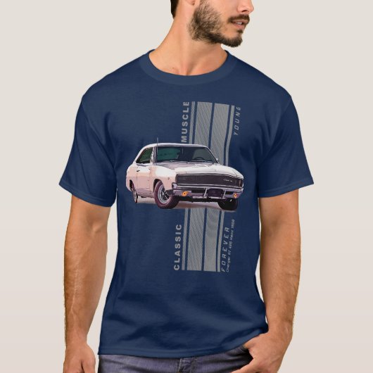 T-shirt Charger RT 426 Hemi Classic American Muscle s Vint (Devant)