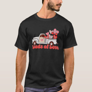 T-shirt Charges D'Amour Camion Valentine Super Retro Valen