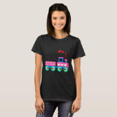 T-shirt Charges D'Amour Train Saint-Valentin - Train Opéra (Devant entier)