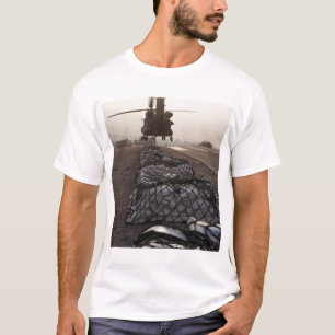 T-shirt Charges de bride d'attache de marines