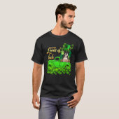 T-shirt Charges De Camion Boston Terrier St Patrick S Da (Devant entier)