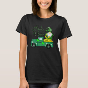T-shirt Charges De Camion Camion Gnome St Patrick S Day Sh