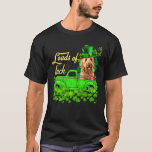 T-shirt Charges De Camion Camion Goldendoodle St Patrick J